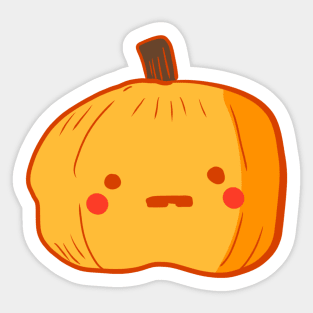 Cute Pumpkin illustration Sticker